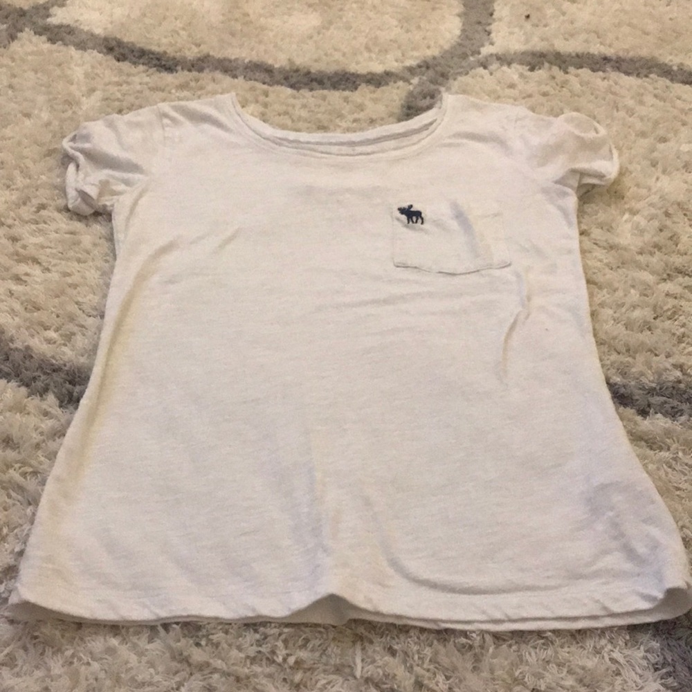 White Abercrombie T-shirt
